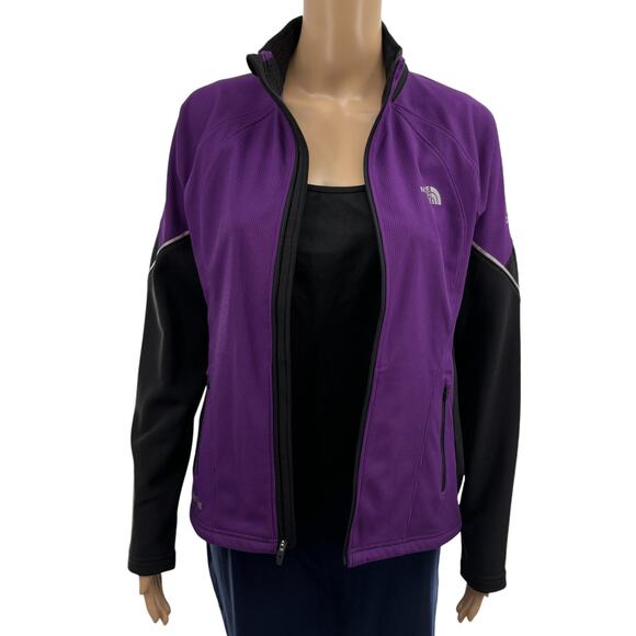 The North Face Purple WindStopper Hybrid Full Zip Jacket - Picture 5 of 11